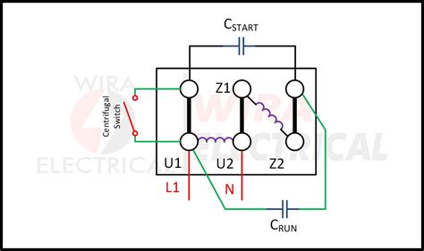 weg single phase motor wiring diagram  capacitor wiring digital  schematic