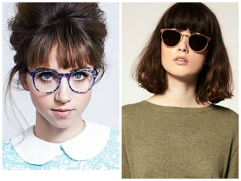 top 30 hairstyles with bangs and glasses the perfect combination