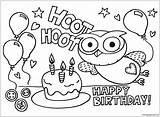 Birthday Happy Pages Coloring Fabulous Color Elegant Print Coloringpagesonly Kids sketch template