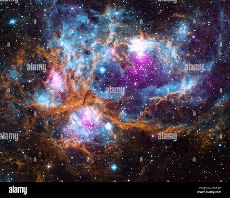 ray chandra telescope image  deep space stock photo alamy