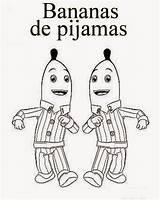 Pijamas Bananas sketch template