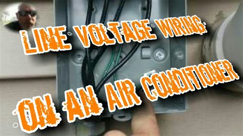 wire   voltage   air conditioner youtube
