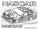 Coloring Nascar Pages Car Race Drag Kids Racing Drawing Cars Print Rod Hot Color Cool Busch Printable Kyle Disney Dirt sketch template