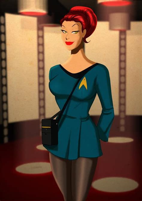 Cool Retro Looking Star Trek Pin Up Art — Geektyrant