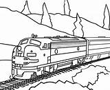 Train Coloring Pages Industrial Subway Revolution Drawing Line Amtrak Express Getcolorings Getdrawings Color Printable Print sketch template
