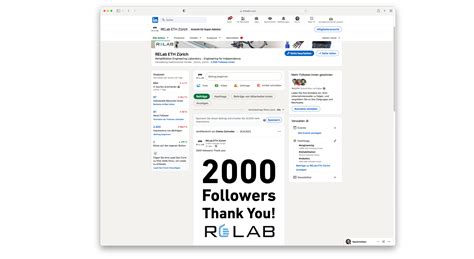 2000 followers on linkedin thank you rehabilitation engineering