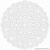 Mandala Crochet Coloring Pages Inspired Adult Transparent Pattern Patterns Mandalas Donteatthepaste Knitting Printable Color Version Doilies Eat Don Christmas Lace sketch template