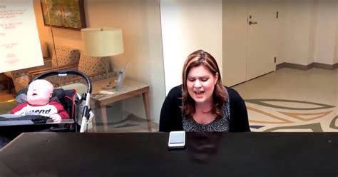 Mom Serenades Terminally Ill Infant Son With A Touching Song Never