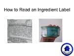 understanding labels living confidently  food allergy  guide  parents  families