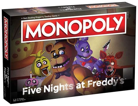 Monopoly Five Nights At Freddy S Five Nights At Freddy