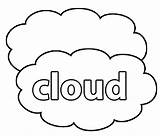 Cloud Cool2bkids Onlinecoloringpages Designlooter Weathervane sketch template