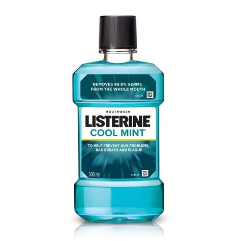listerine® cool mint® mouthwash 80ml 250ml and 500ml
