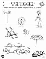 Activity Kids Typhoons Ages Coloring sketch template