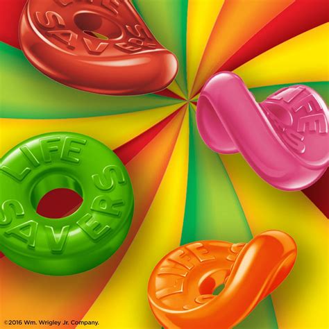 life savers  flavors gummies candy bag  ounce  packs amazonca