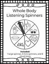 Spinners sketch template