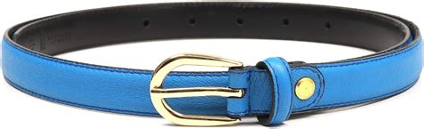 da milano genuine leather blue ladies belt amazonin shoes handbags