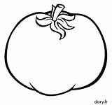 Tomato Coloring Drawing Pages Fruits Color Print Getdrawings Getcolorings Printable sketch template