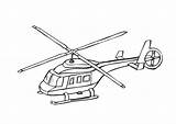 Helicopter Apache sketch template