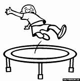 Trampoline Clipart Coloring Pages Template Clipground Gif Thecolor Clipartmag sketch template