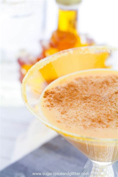 Creamy Pumpkin Pie Cocktail ⋆ Sugar Spice And Glitter
