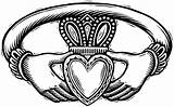 Claddagh Symbol Irish Clipart Ring Loyalty Represent Tattoo Tattoos Does Heart Logo Celtic Symbols Simbolos Celtas Rings Meaning Clip Hands sketch template
