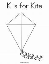 Kite Numbers sketch template