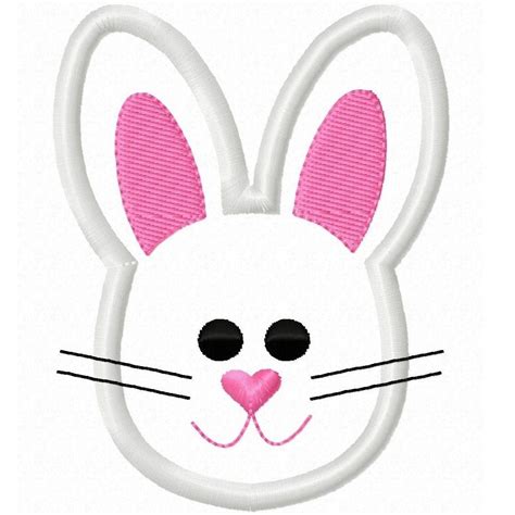 easter bunny face clipart easter day pinterest bunny face easter