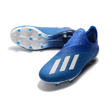 adidas   fg soccer cleats blue white