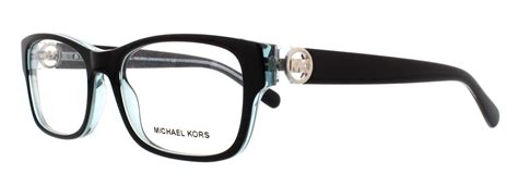 Michael Kors Eyeglasses Mk 8001 3001 Black Blue 53mm