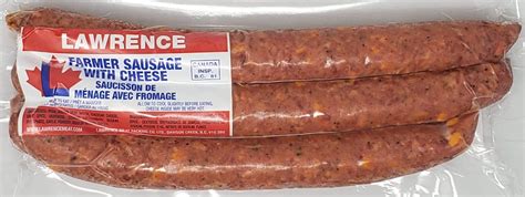 farmer sausage  cheese lawrence meat