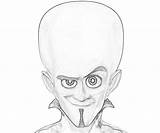 Megamind sketch template