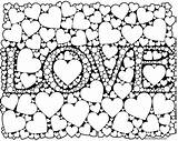 Coloring Pages Heart Adults Donteatthepaste Sheets sketch template