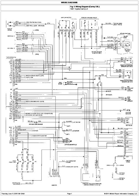 wiring diagrams fig  wiring diagram camry   toyota camry le zlanh makyey
