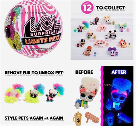 mga announced lol surprise lights glitter  lights pets top hottest