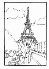 Eiffel Frankreich Ausmalbild Eiffelturm Adultes Coloriages Malvorlagen Codes Insertion sketch template