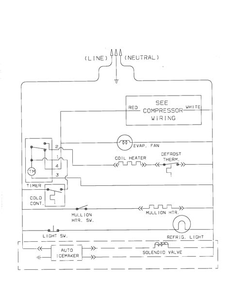 kenmore side  side refrigerator wiring diagram