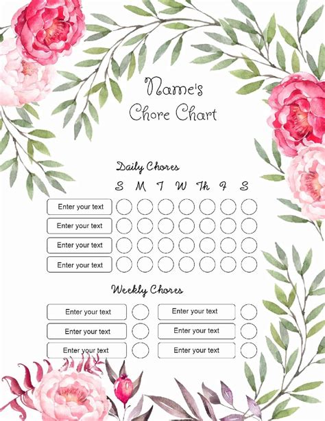 chore chart