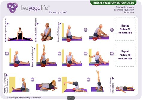 iyengar yoga foundation complete set classes     yoga life