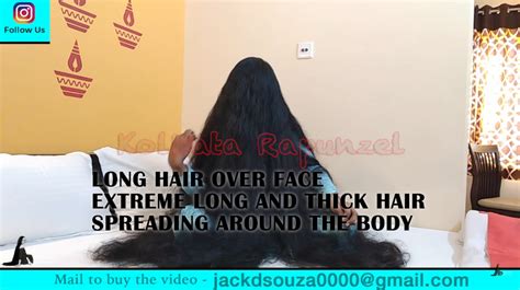 long hair  face extreme long  thick hair spreading