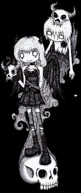 Demiseman Dark Drawings Emo Art Gothic Artwork