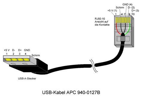 usb data cable wiring diagram  phase relay