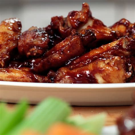 Honey Barbecue Chicken Wings Recipe Popsugar Food