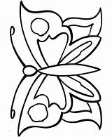 Butterfly Templates Printable Coloring Popular sketch template