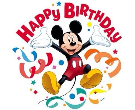 happy birthday mickey mouse happy birthday  lechezz