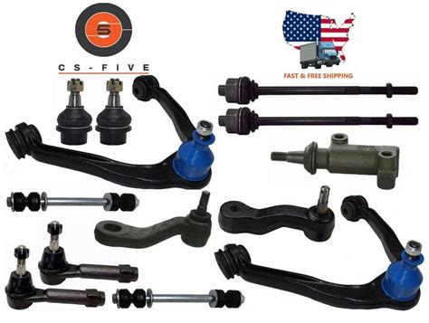 pc complete front suspension kit  chevy gmc  trucks  lug  control arms parts