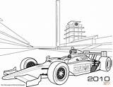 Corrida Indy Samochody Raceauto Printen Kolorowanka sketch template