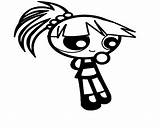 Powerpuff Coloring Pages Girls Girl Kids Printable sketch template