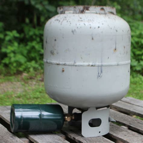 brass propane refill adapter lp gas cylinder tank  lb small attachment coupler ebay