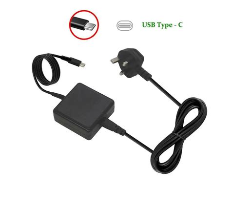 dell xps   charger usb  type  uk laptop charger
