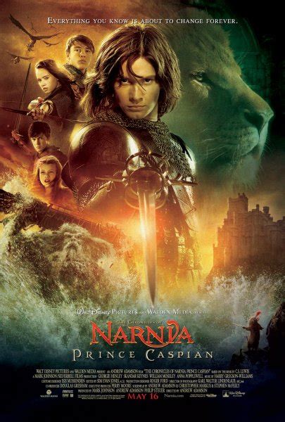 Chronicles Of Narnia Prince Caspian The 2008 Poster